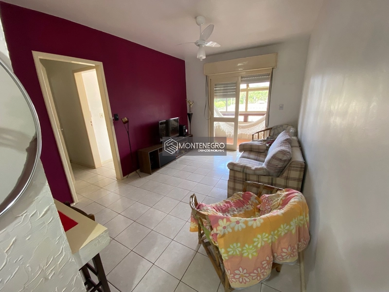 Apartamento 1 Dormitório e Meio com Box em Capão Novo: 1ª foto da galeria de imagens do imóvel