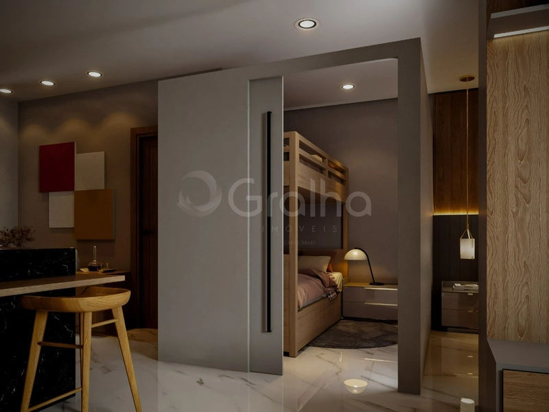 Apartamento  de 62m² com 1 quarto em Canasvieiras: 4ª foto da galeria de imagens do imóvel