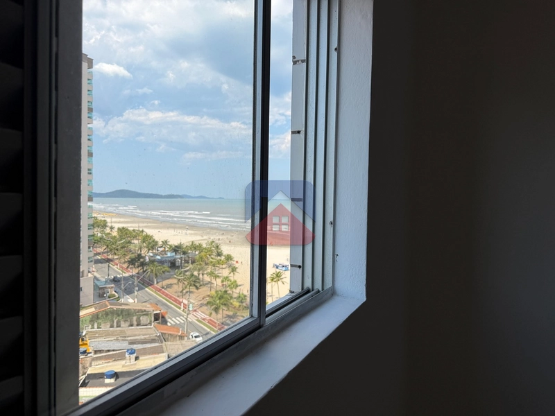APARTAMENTO VISTA MAR COM 1 DORMITORIO NA MIRIM EM PRAIA GRANDE: 5ª foto da galeria de imagens do imóvel