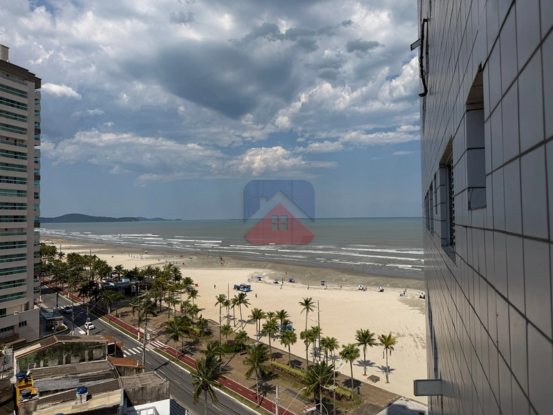 APARTAMENTO VISTA MAR COM 1 DORMITORIO NA MIRIM EM PRAIA GRANDE: 1ª foto da galeria de imagens do imóvel