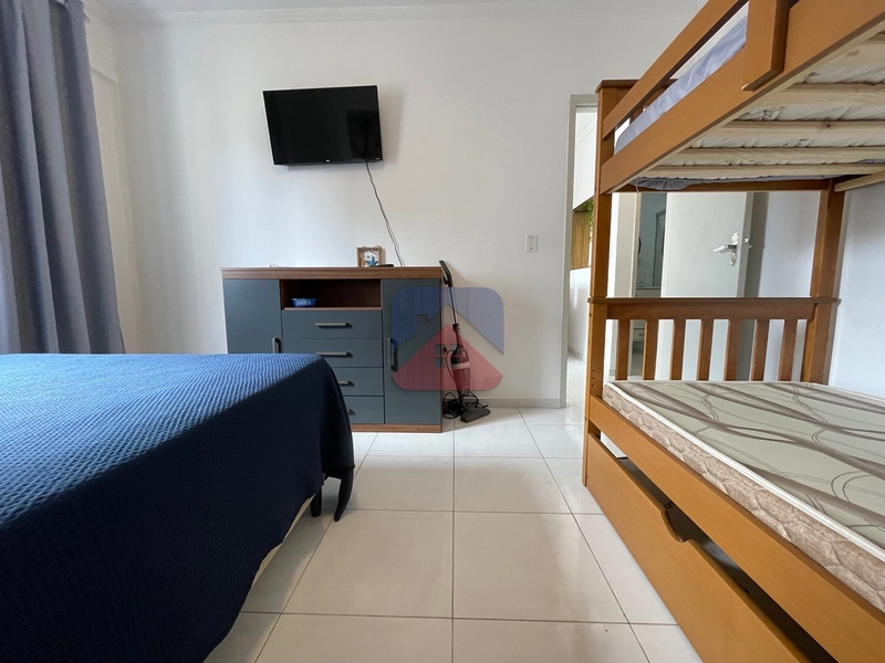 Apartamento com 1 dormitório - mobiliado - com vista mar definitiva- 1 vaga - venda no bairro Vila Caiçara Praia Grande : 19ª foto da galeria de imagens do imóvel
