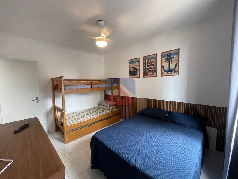 Apartamento com 1 dormitório - mobiliado - com vista mar definitiva- 1 vaga - venda no bairro Vila Caiçara Praia Grande : 15ª foto da galeria de imagens do imóvel
