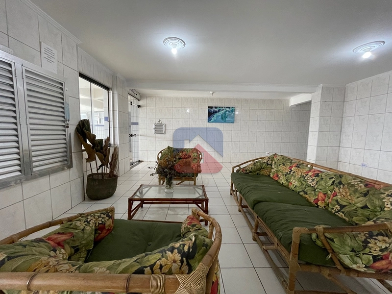 Apartamento com 1 dormitório - mobiliado - com vista mar definitiva- 1 vaga - venda no bairro Vila Caiçara Praia Grande : 24ª foto da galeria de imagens do imóvel