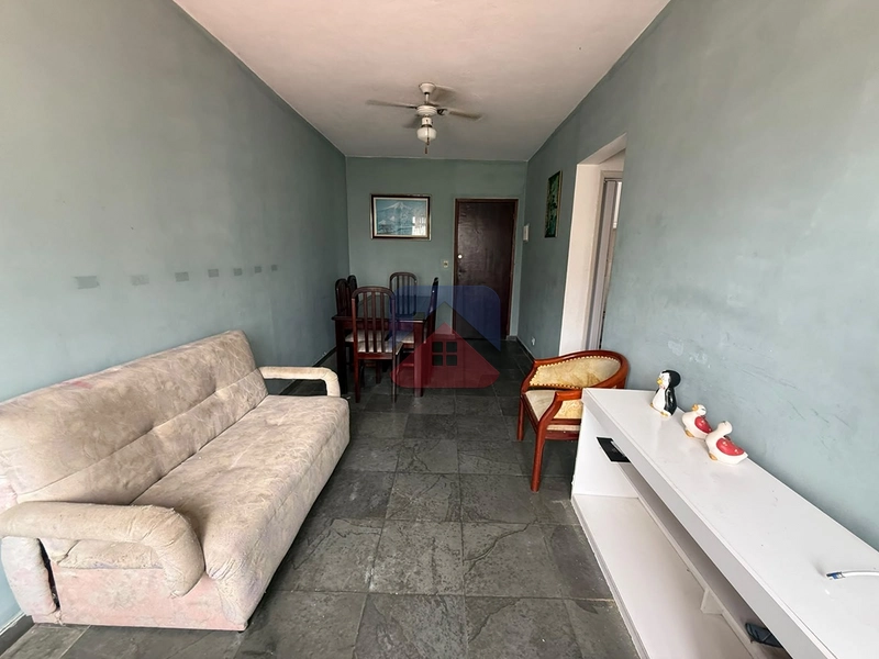 🏡 Apartamento para locação na Caiçara – Praia Grande/SP: 1ª foto da galeria de imagens do imóvel