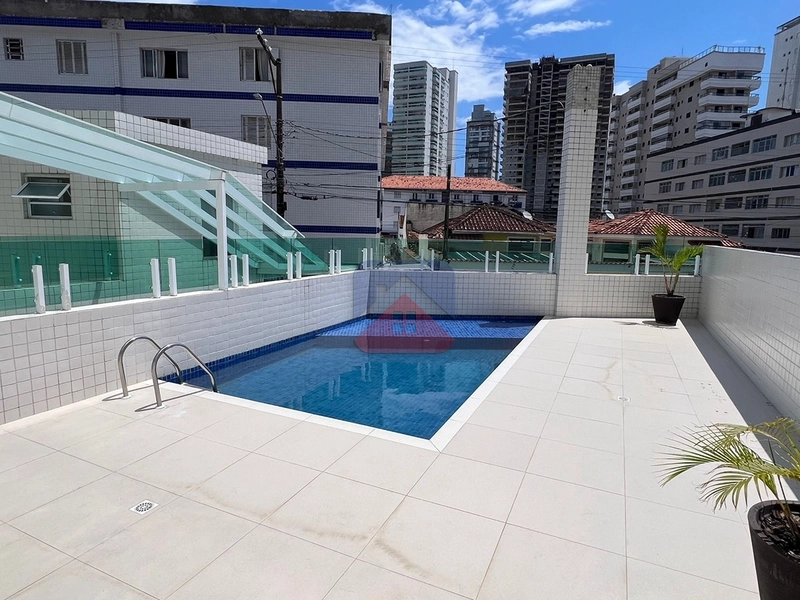 🏖️ APARTAMENTO 1 DORMITÓRIO | SACADA GOURMET | PORTEIRA FECHADA | PISCINA | 150M DA PRAIA! 🌊🔑: 1ª foto da galeria de imagens do imóvel