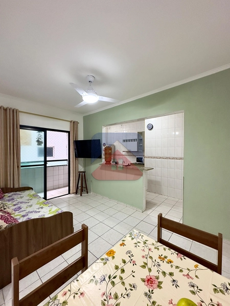 🏡 Apartamento mobiliado para venda na Ocian – Praia Grande/SP: 4ª foto da galeria de imagens do imóvel