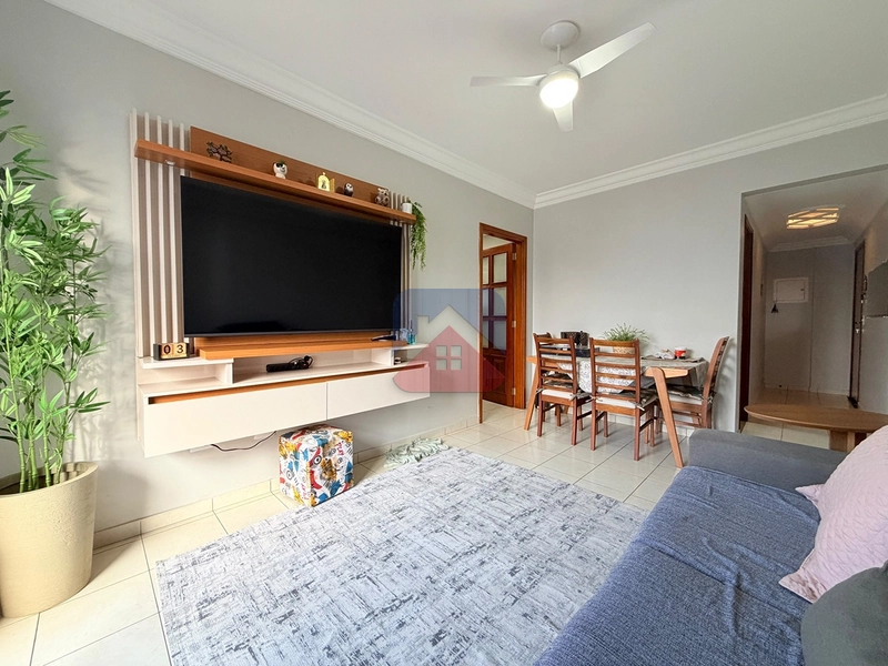 🏡 APARTAMENTO MOBILIADO À VENDA – CENTRO DO CAIÇARA | PRAIA GRANDE: 5ª foto da galeria de imagens do imóvel