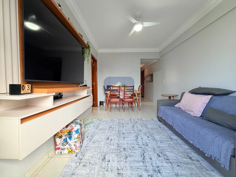 🏡 APARTAMENTO MOBILIADO À VENDA – CENTRO DO CAIÇARA | PRAIA GRANDE: 1ª foto da galeria de imagens do imóvel