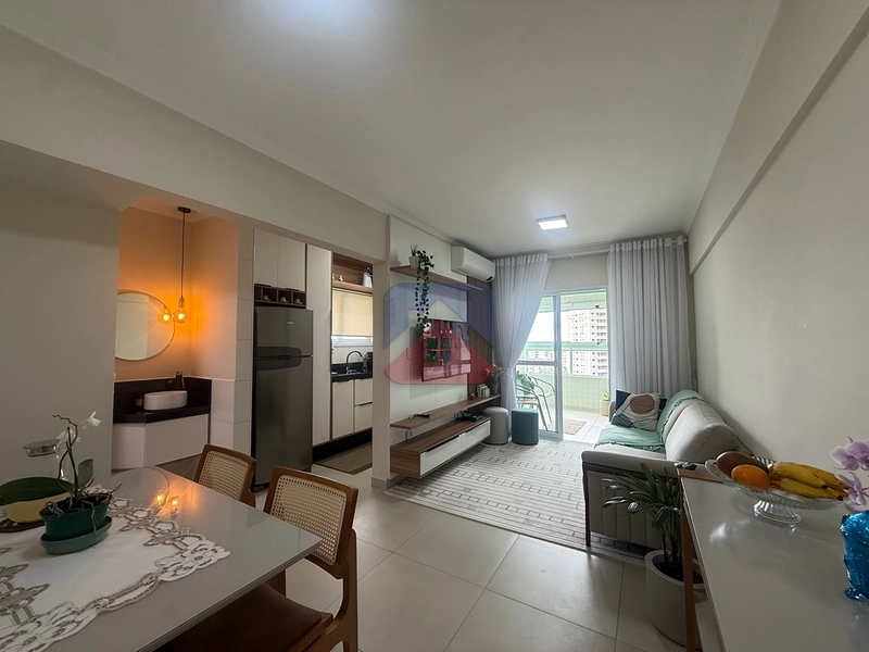 🏖️🌊📍 Caiçara | Praia Grande-SP 🏢🛏️ 2️⃣ Dormitórios | 🛌 2️⃣ Suítes 🚻 1️⃣ Lavabo 🔑🛋️ Porteira Fechada: 1ª foto da galeria de imagens do imóvel