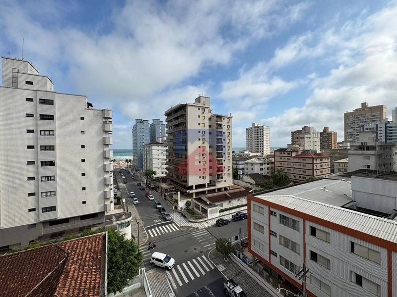 Apartamento 1 dormitorio com 02 sacada com vista mar no Canto do Forte : 30ª foto da galeria de imagens do imóvel