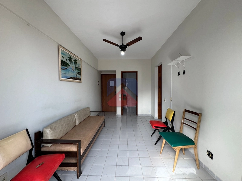 Apartamento 1 dormitorio com 02 sacada com vista mar no Canto do Forte : 6ª foto da galeria de imagens do imóvel