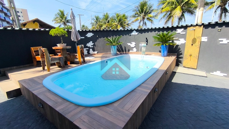 CASA TÉRREA FRENTE MAR NO CAIÇARA – 3 DORMITÓRIOS, PISCINA E ÁREA GOURMET | 4 VAGAS: 2ª foto da galeria de imagens do imóvel