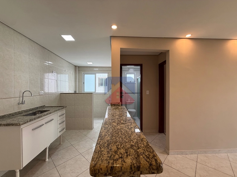 frente mar| churrasqueira na sacada| pisina no terraço| reformado|maracanã|1 dormitorio| com sacada gourmet: 25ª foto da galeria de imagens do imóvel