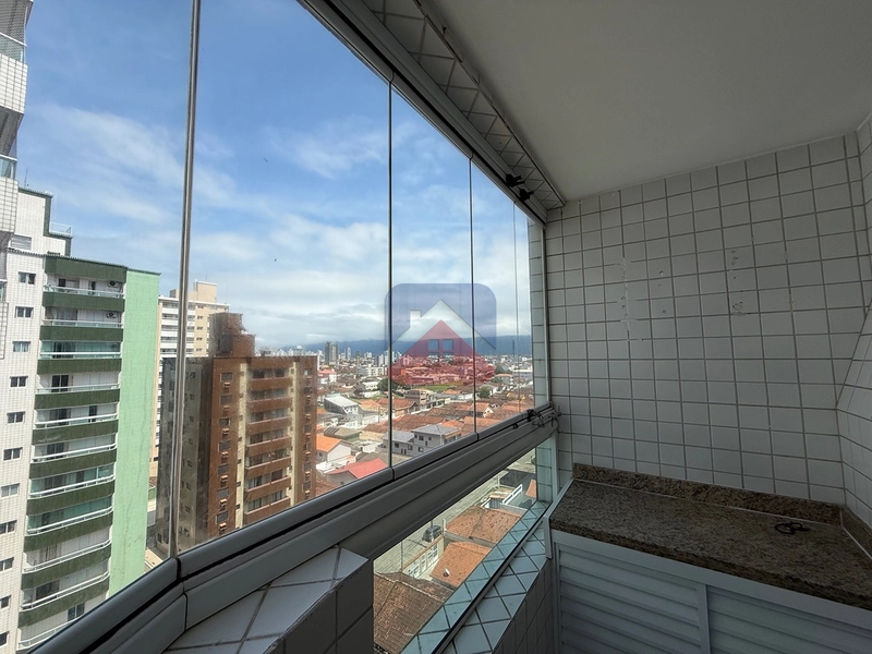 frente mar| churrasqueira na sacada| pisina no terraço| reformado|maracanã|1 dormitorio| com sacada gourmet: 19ª foto da galeria de imagens do imóvel