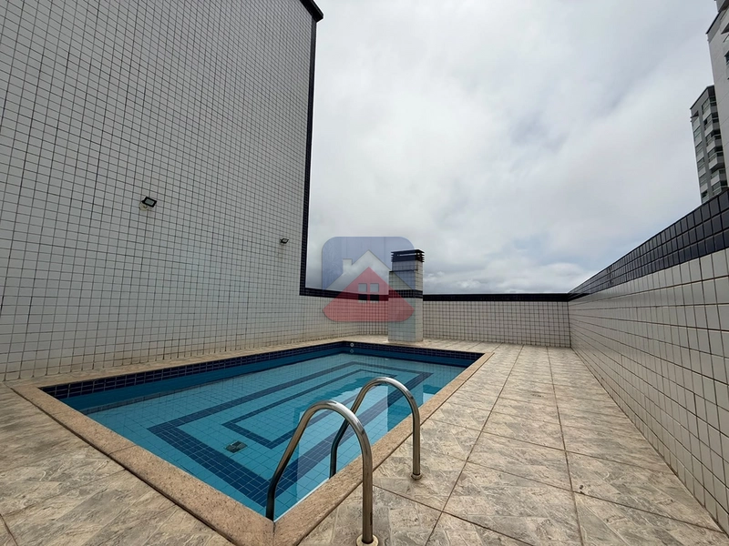 frente mar| churrasqueira na sacada| pisina no terraço| reformado|maracanã|1 dormitorio| com sacada gourmet: 14ª foto da galeria de imagens do imóvel