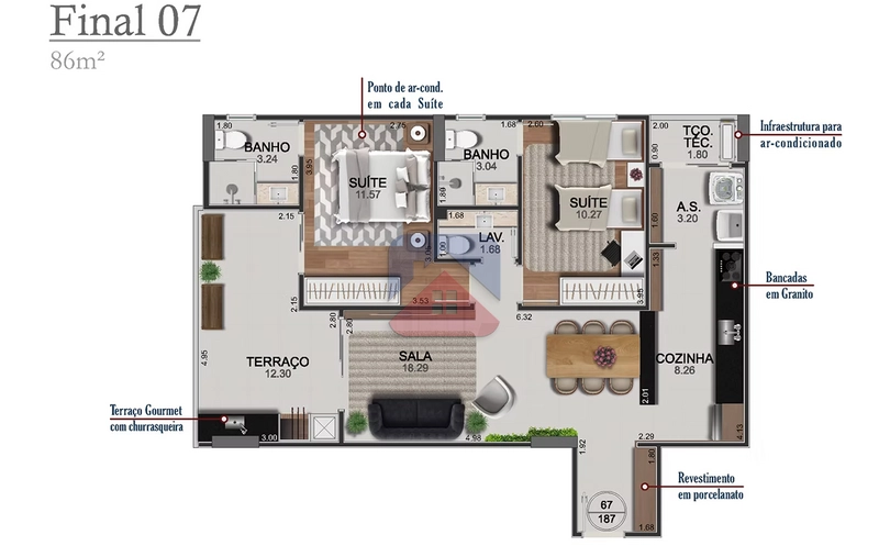 Imóvel residencial ou comercial