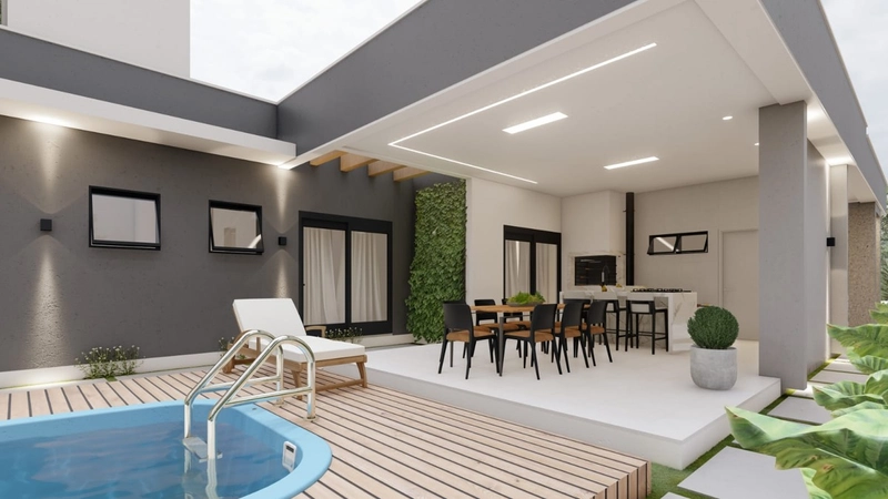 Casa térrea no Condomínio Marina Del Faro: 1ª foto da galeria de imagens do imóvel