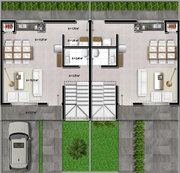 Duplex: 12ª foto da galeria de imagens do imóvel