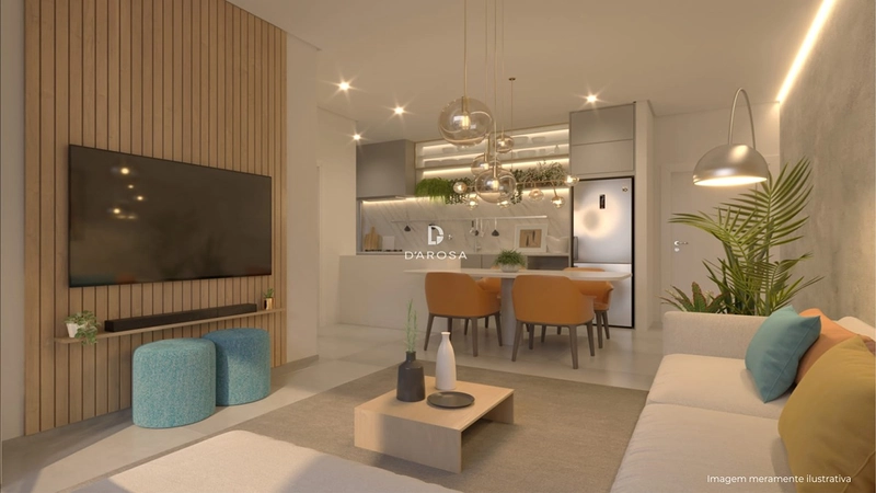 Apartamento 1 Dormitório com Suíte à venda no Centro de Lajeado | Residencial Titanium: 2ª foto da galeria de imagens do imóvel
