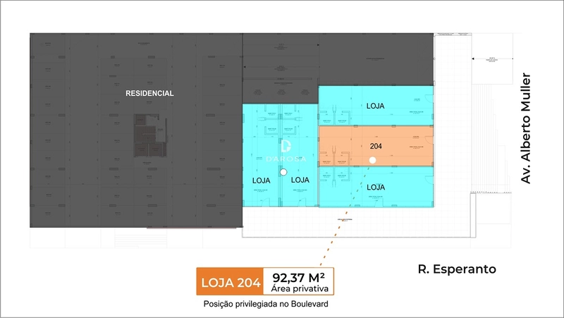 LOJA COMERCIAL À VENDA NO LE PARC BOULEVARD | 92,37 M² PRIVATIVOS | ALTO DO PARQUE | LAJEADO: 6ª foto da galeria de imagens do imóvel