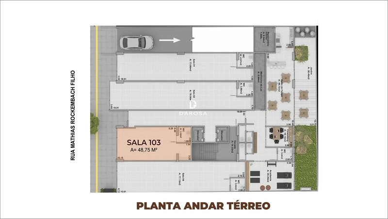 Loja Comercial à Venda no Centro de Lajeado | Loja 103 no Titanium | 48,75M² | 1 Sanitário: 3ª foto da galeria de imagens do imóvel