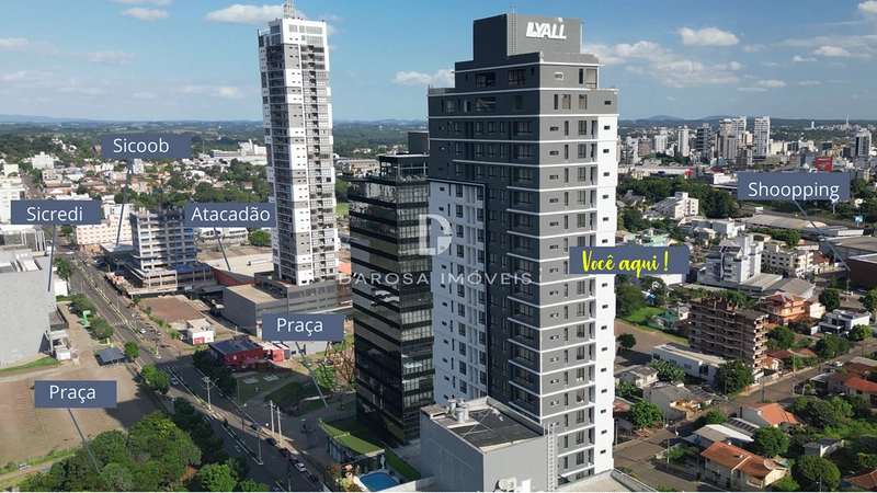 2 Quartos, novo, mobiliado, na esquina mais valorizada de Lajeado: 7ª foto da galeria de imagens do imóvel