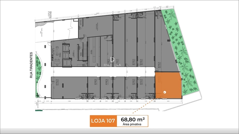 Loja Comercial em Lançamento no Centro de Lajeado | Residencial Ária : 3ª foto da galeria de imagens do imóvel