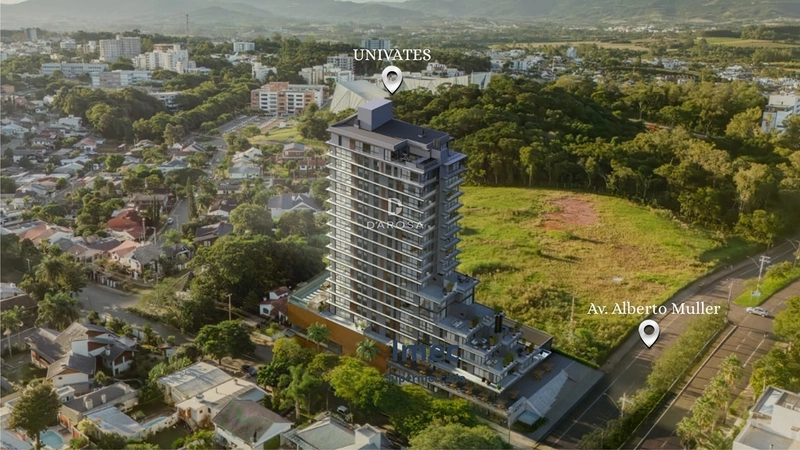 Apartamento 2 Quartos, 2 suítes, com  sacada , à venda no Le Parc Club , Alto do Parque, Lajeado: 13ª foto da galeria de imagens do imóvel