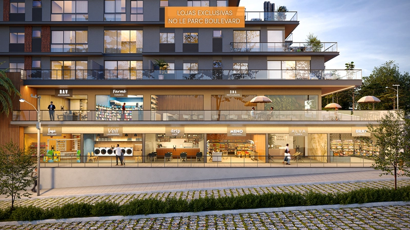 Lojas no Le Parc Boulevard, Garanta a sua !: 2ª foto da galeria de imagens do imóvel