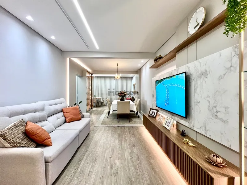 Apartamento com 3 dormitórios e 3 vagas de garagem no Centro de Brusque: 2ª foto da galeria de imagens do imóvel