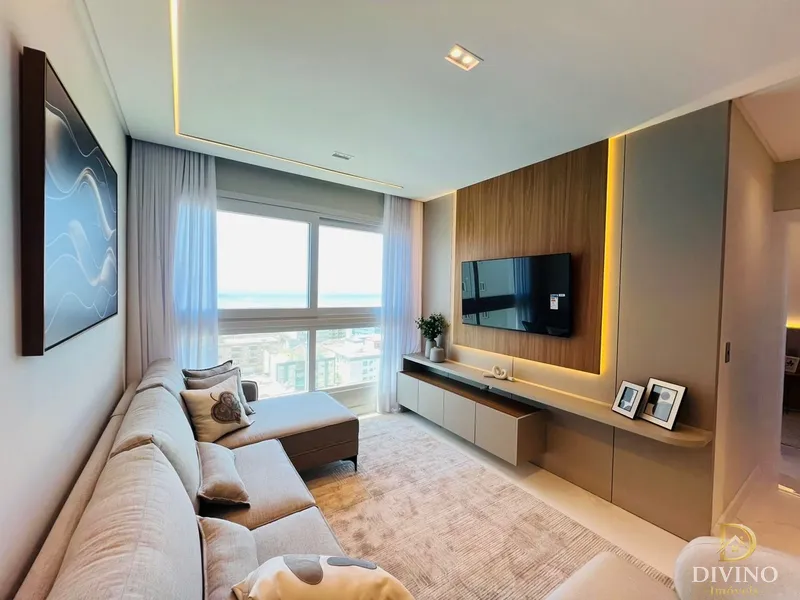 Amplo apartamento com vista liberada para o mar: 4ª foto da galeria de imagens do imóvel
