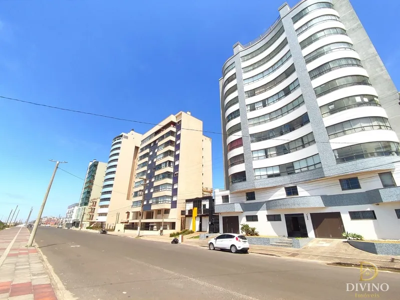 Apartamento na Praia 03 dorm., sacada com churrasqueira, vista p/Mar: 1ª foto da galeria de imagens do imóvel