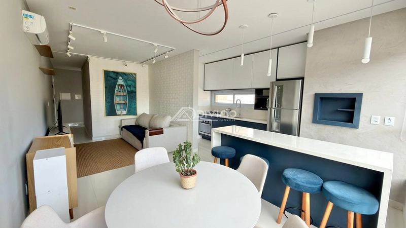 Apartamento com 2 dormitórios, sendo 1 suíte, mobiliado. : 1ª foto da galeria de imagens do imóvel