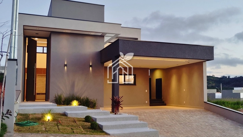 Casa 100% Térrea com 3 Suítes (1 Master), Projeto Moderno e Funcional: 1ª foto da galeria de imagens do imóvel