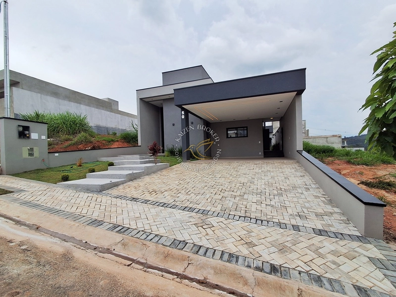 🏡 Casa Térrea com 3 Suítes e Piscina Privativa no Condomínio Ile de France – Bragança Paulista: 2ª foto da galeria de imagens do imóvel