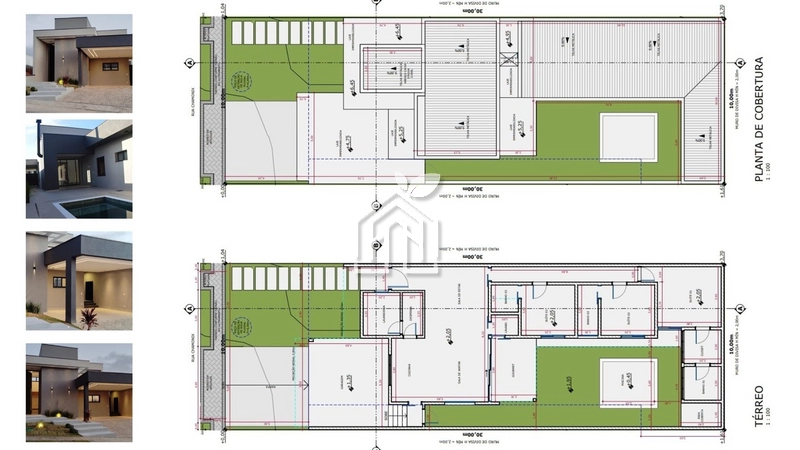 Casa 100% Térrea com 3 Suítes (1 Master), Projeto Moderno e Funcional: 4ª foto da galeria de imagens do imóvel