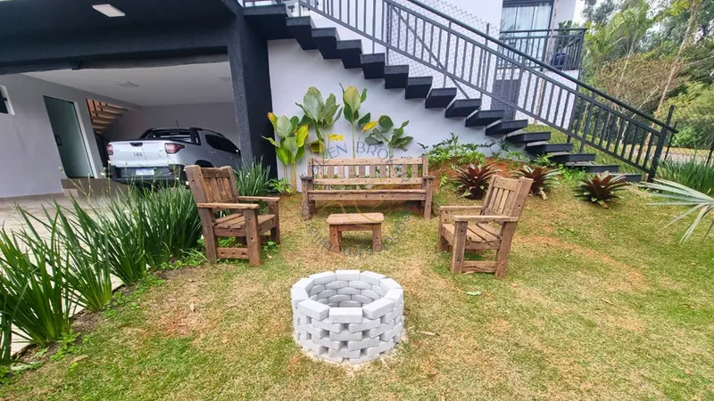 Casa moderna à venda no Campos do Conde em Bragança Paulista/SP! 3 dorms, 2 suítes, lazer completo, segurança e natureza . Agende sua visita: 6ª foto da galeria de imagens do imóvel