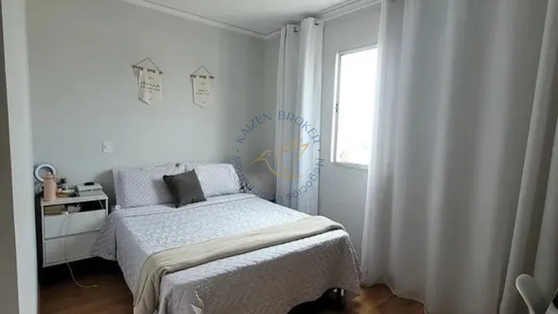 Apartamento semimobiliado à venda no Cond. Jaguary – Bragança Paulista/SP. 2 dormitórios, cozinha equipada, 1 vaga. Aceita financiamento.: 9ª foto da galeria de imagens do imóvel