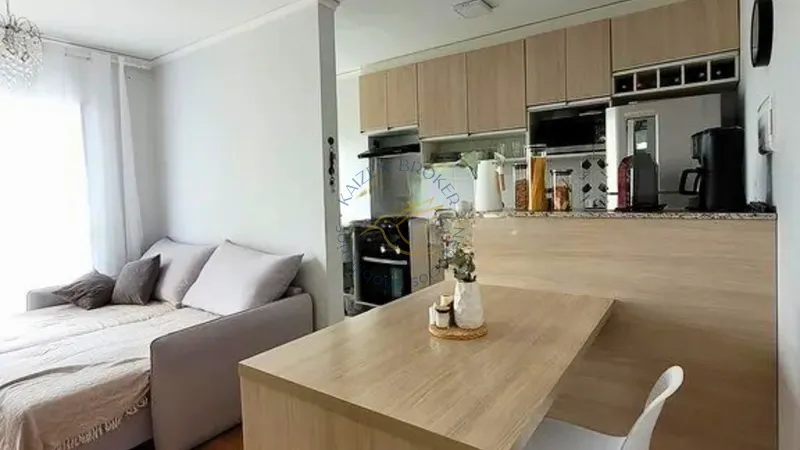 Apartamento semimobiliado à venda no Cond. Jaguary – Bragança Paulista/SP. 2 dormitórios, cozinha equipada, 1 vaga. Aceita financiamento.: 1ª foto da galeria de imagens do imóvel
