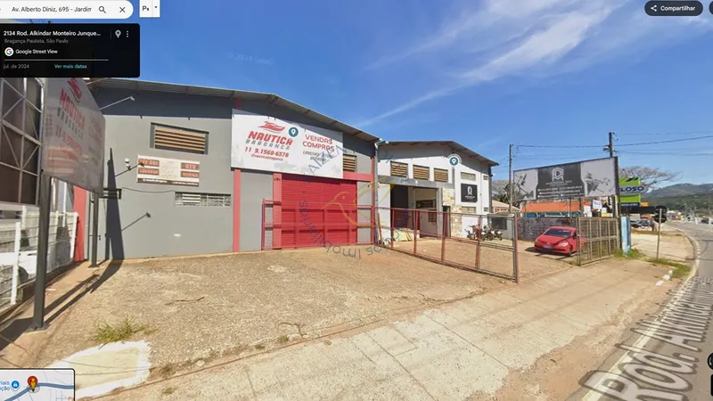 🚀 GALPÃO INDUSTRIAL/COMERCIAL REGULARIZADO c/ MEZANINO - BRAGANÇA PAULISTA SP: 1ª foto da galeria de imagens do imóvel