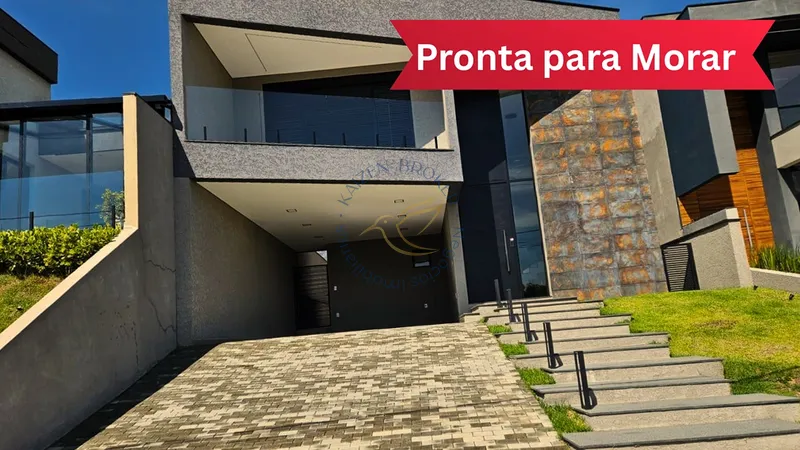 Casa de Alto Padrão à Venda no Euroville II – 3 Suítes, Piscina e Vista Panorâmica em Bragança Paulista: 1ª foto da galeria de imagens do imóvel