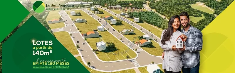 Jardim Nogueira em Bragança Paulista. Lotes com lazer, financiamento direto e acesso rápido ao centro. Ideal para morar ou investir com segurança.: 2ª foto da galeria de imagens do imóvel