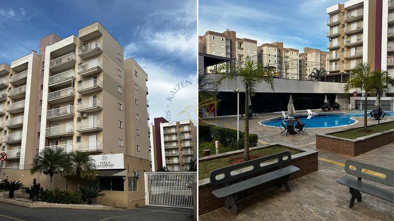 Apartamento com suíte, varanda gourmet, 2 vagas e vista panorâmica no Vinas São Lourenço.: 1ª foto da galeria de imagens do imóvel