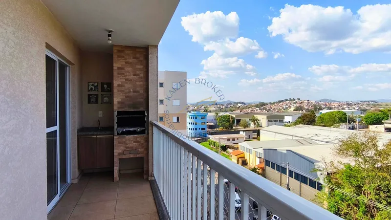 Apartamento com suíte, varanda gourmet, 2 vagas e vista panorâmica no Vinas São Lourenço.: 12ª foto da galeria de imagens do imóvel