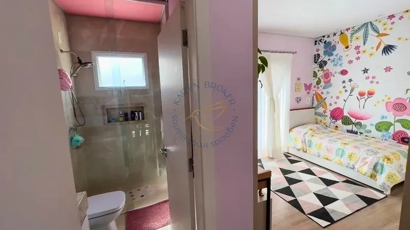 Imóvel de alto padrão em Bragança Paulista no Campos do Conde. Casa com 3 suítes, móveis planejados, piscina, ar condicionado e segurança 24 horas.: 8ª foto da galeria de imagens do imóvel