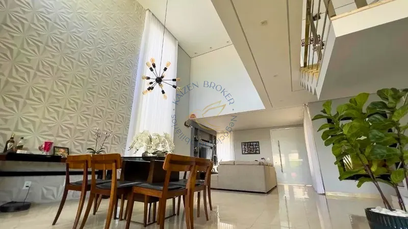 Imóvel de alto padrão em Bragança Paulista no Campos do Conde. Casa com 3 suítes, móveis planejados, piscina, ar condicionado e segurança 24 horas.: 6ª foto da galeria de imagens do imóvel