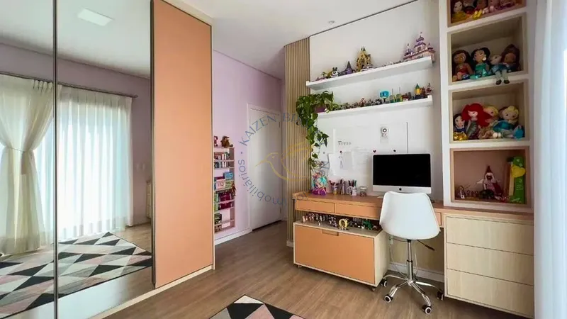 Imóvel de alto padrão em Bragança Paulista no Campos do Conde. Casa com 3 suítes, móveis planejados, piscina, ar condicionado e segurança 24 horas.: 16ª foto da galeria de imagens do imóvel