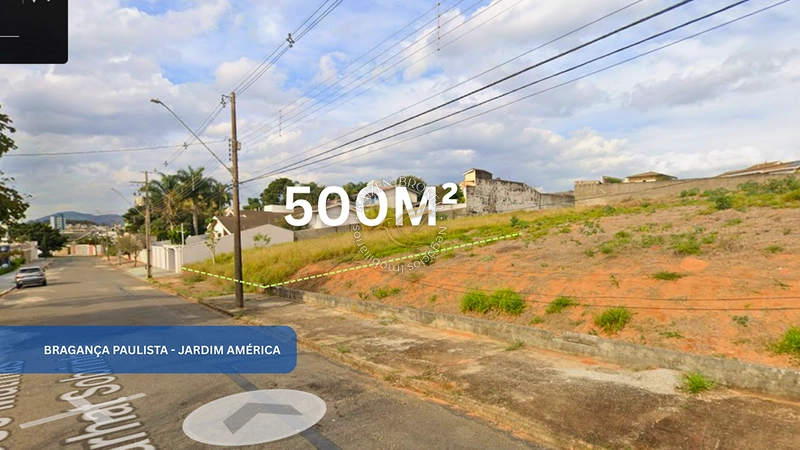 Terreno de 500m² à venda em Bragança Paulista com planta aprovada e documentação regularizada. Ideal para construir com segurança e financiamento bancário.: 5ª foto da galeria de imagens do imóvel