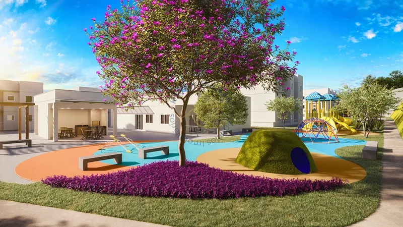 Condomínio Raízes em Bragança Paulista/SP. Apto novo com 2 dorms, garden ou sacada, lazer completo, entrada facilitada e financiamento. Viva com segurança e natureza!: 13ª foto da galeria de imagens do imóvel
