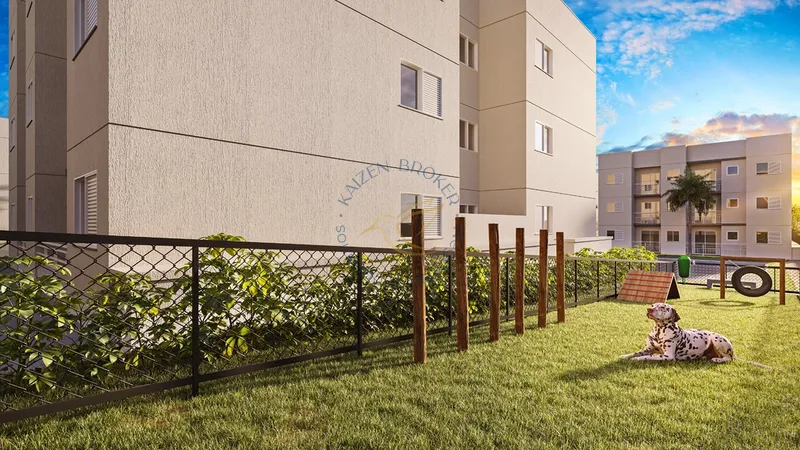 Condomínio Raízes em Bragança Paulista/SP. Apto novo com 2 dorms, garden ou sacada, lazer completo, entrada facilitada e financiamento. Viva com segurança e natureza!: 16ª foto da galeria de imagens do imóvel